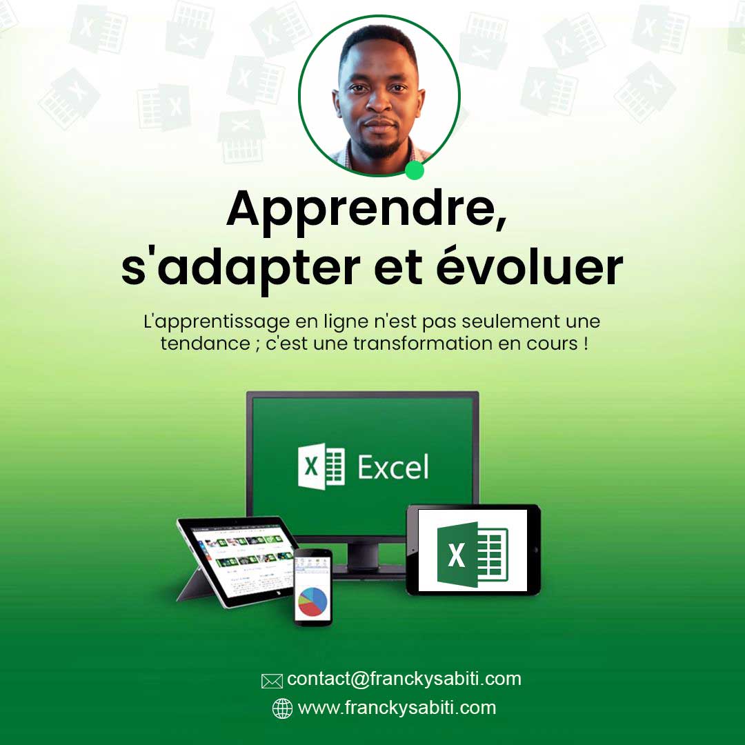 Apprendre Excel : S’adapter, évoluer et devenir un professionnel incontournable