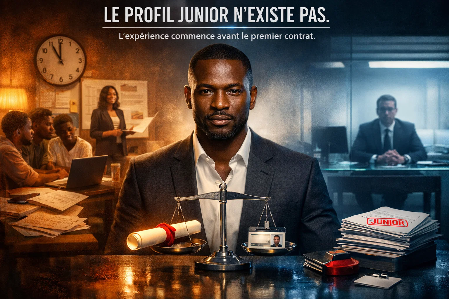 "LE PROFIL JUNIOR N’EXISTE PAS.”